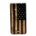 Nokia Lumia 535 - TPU Soft Protective Phone Cover Case - American Flag Pattern